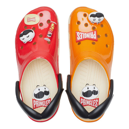 Pringles X Crocs Classic Clog Rojo/naranja Unisex