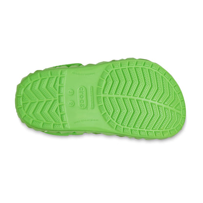 Crocband Geometric Glow Band Clog Kids