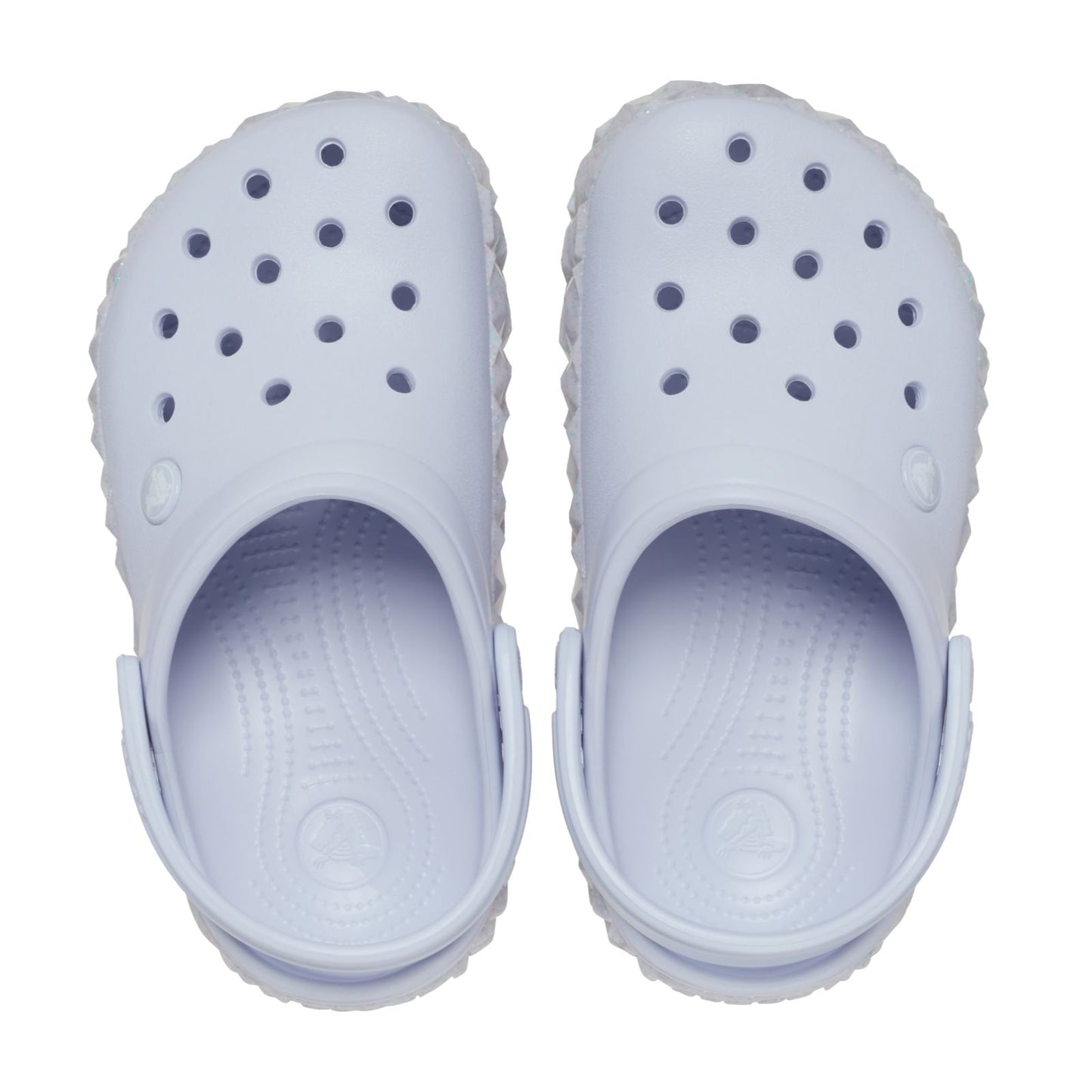 Crocband Geometric Gliter Band Clog Junior