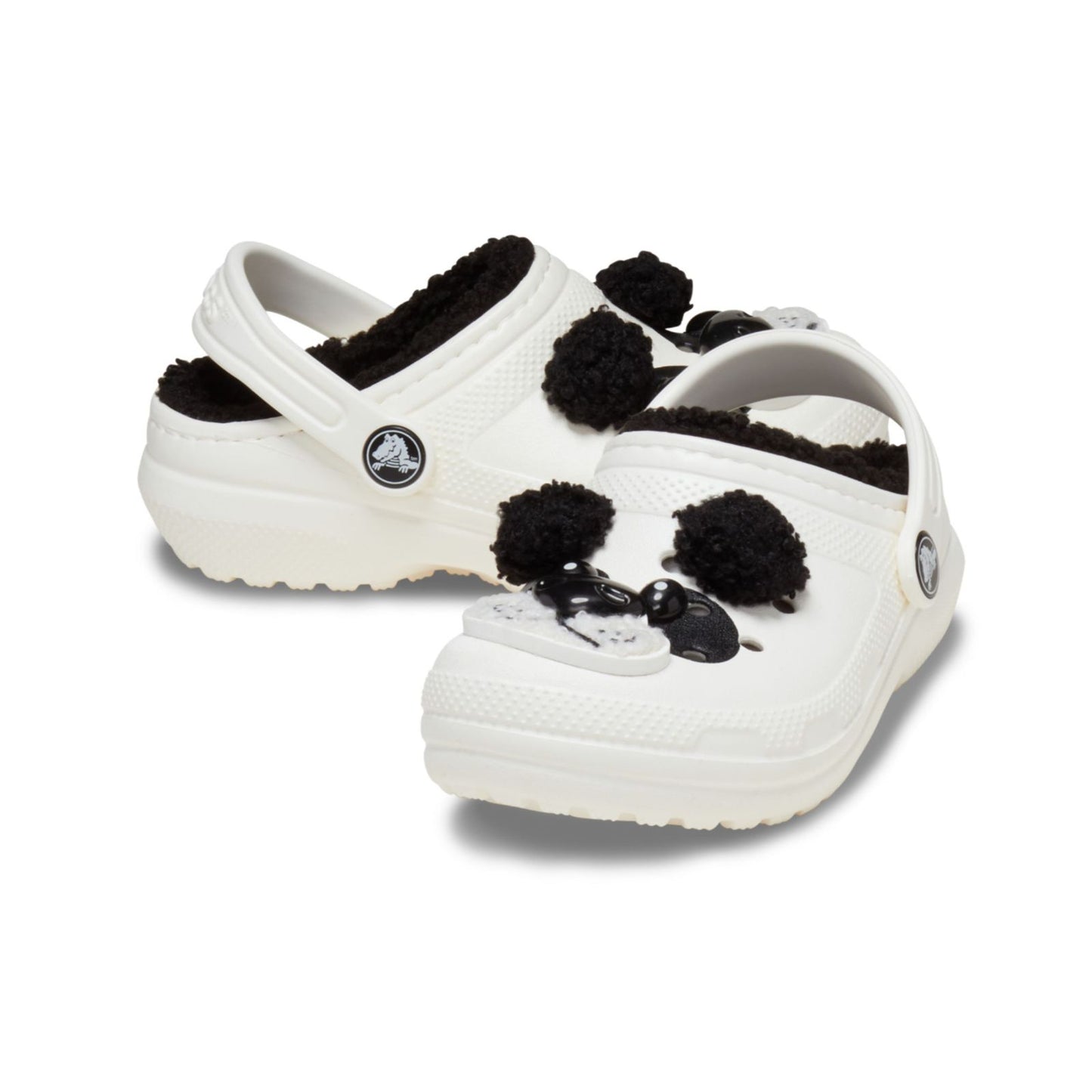 Classic Lined Iam Panda Bear Clog Kids