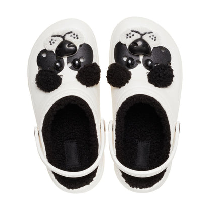 Classic Lined Iam Panda Bear Clog Kids