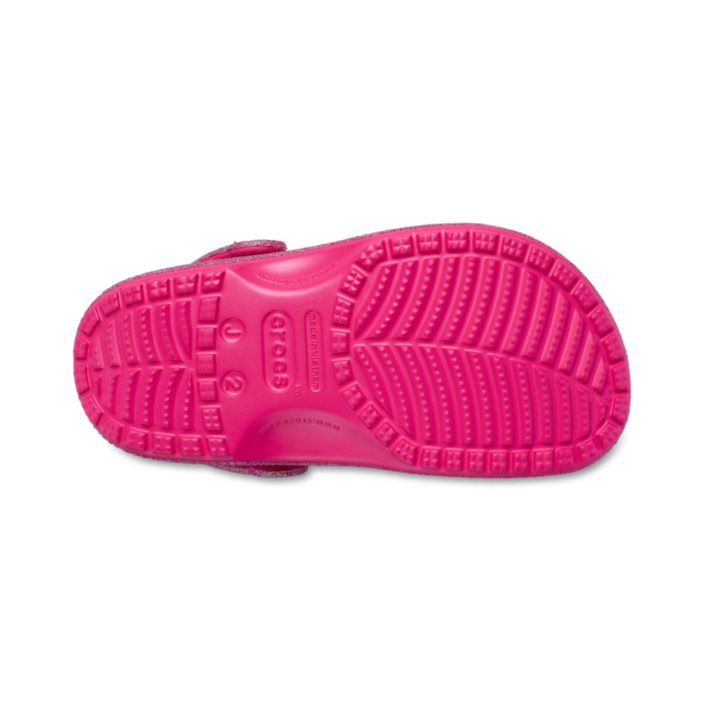 Classic Iridescent Glitter Clog Niños Pequeños