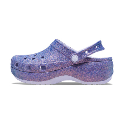 Platform Irid Glitter Clog