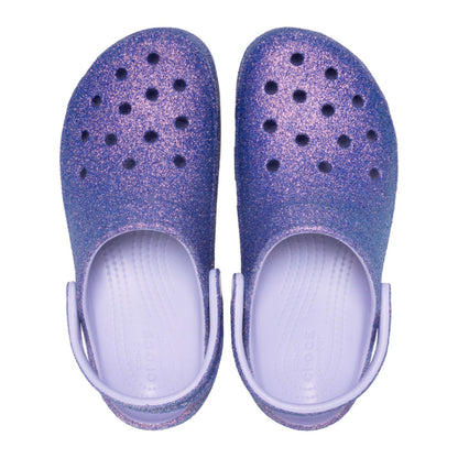 Platform Irid Glitter Clog