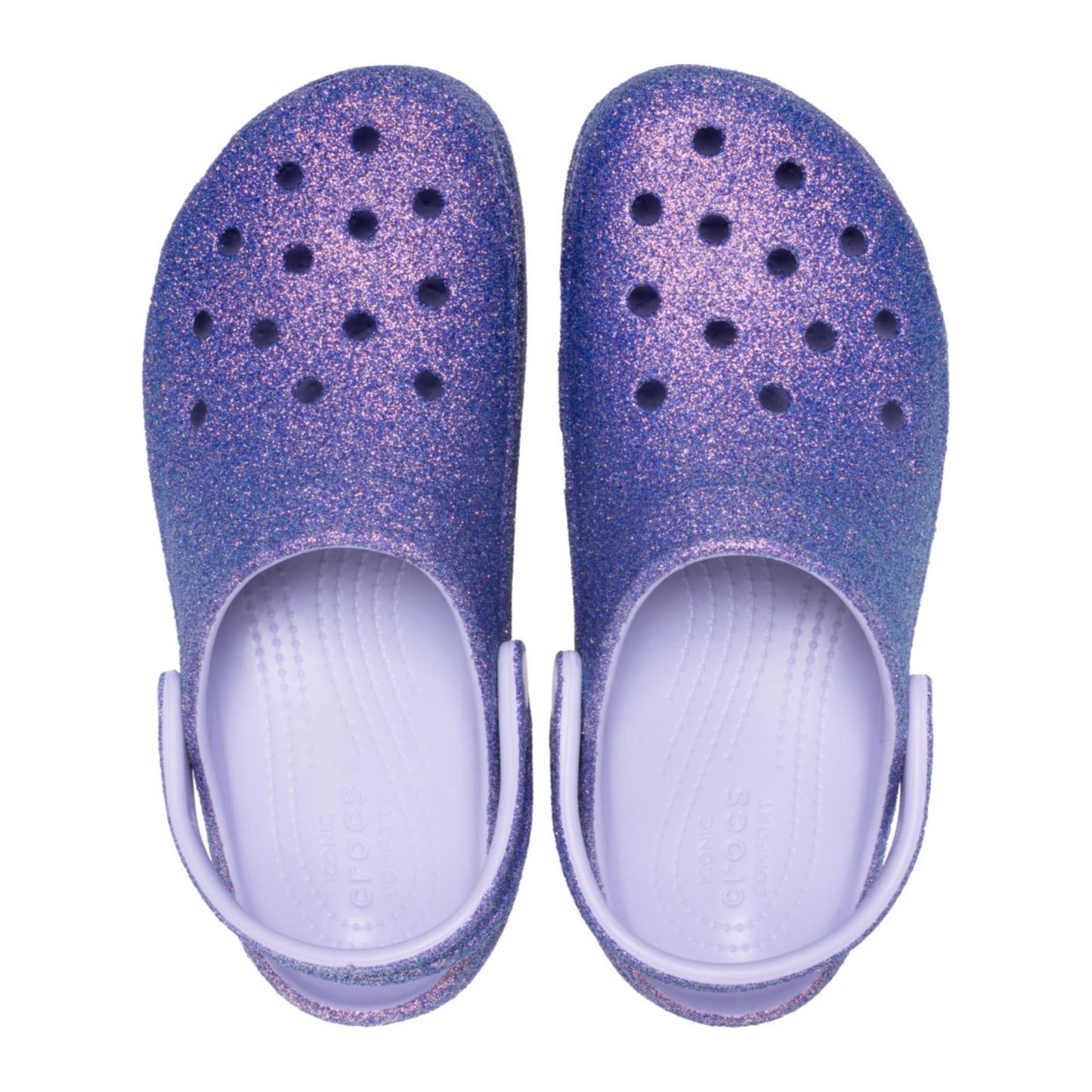 Platform Irid Glitter Clog