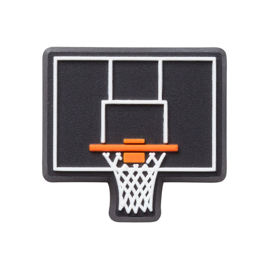 Black Basketball Backboard Jibbitz