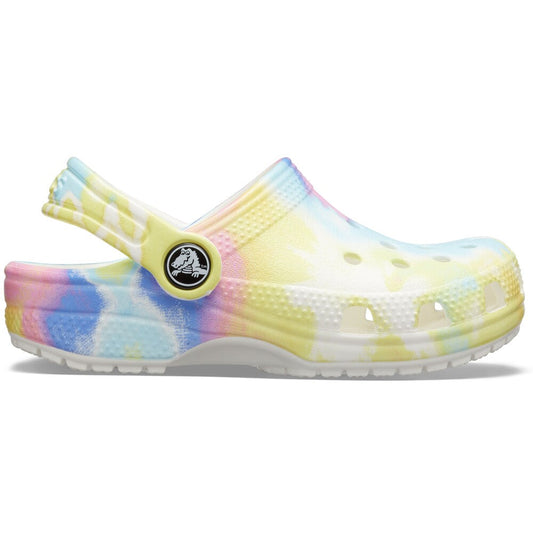 Niños | Classic Tie Dye Graphic Clog