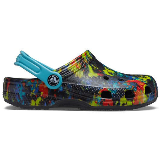 Junior | Classic Tie Dye Graphic Clog