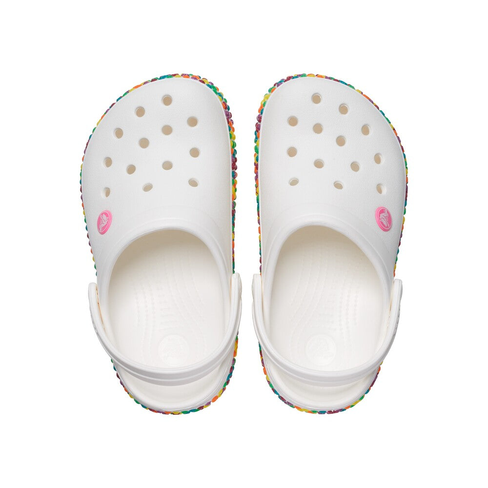 NEW Girl's KIDS' CROCBAND™ deals GEM BAND CLOG (207605 100) sz J2