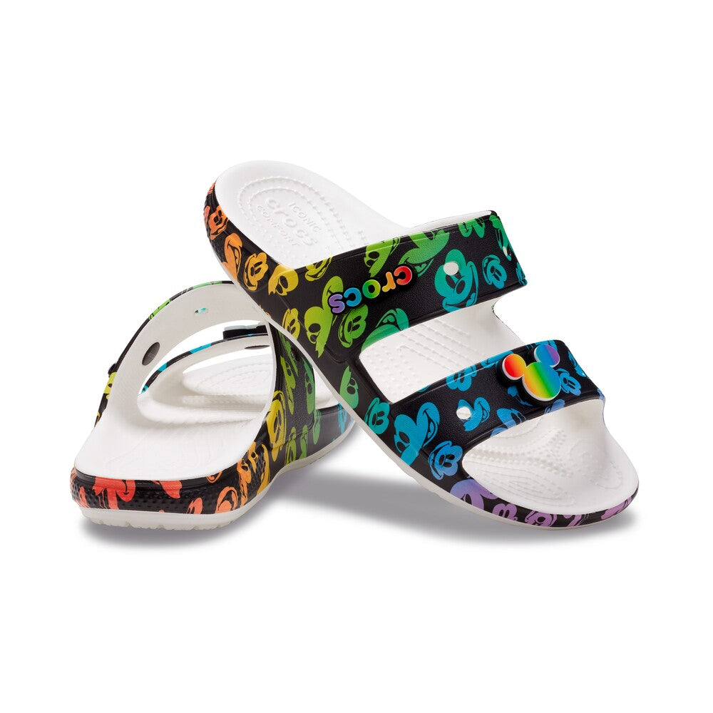 Rainbow discount croc sandals