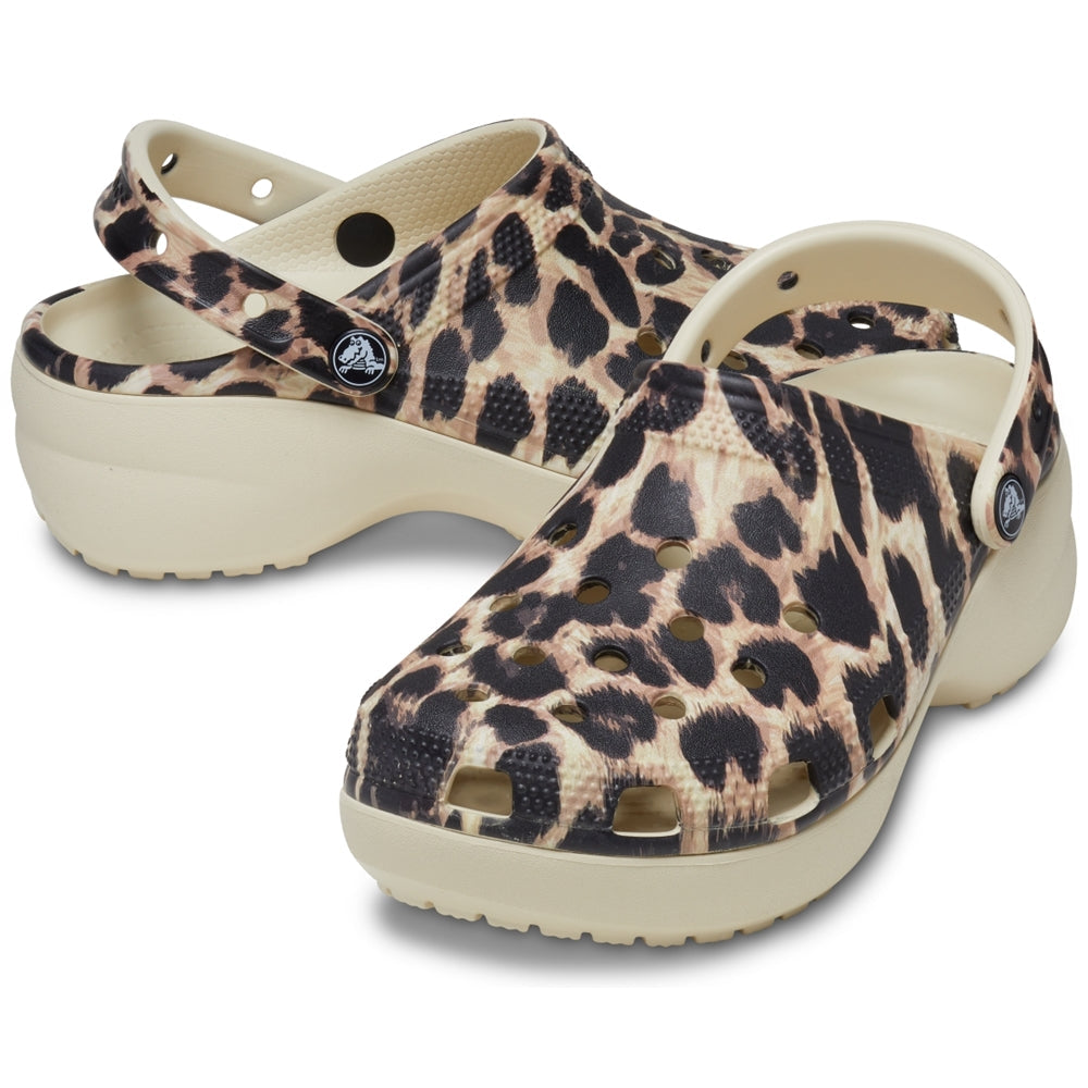 Mujer | Classic Platform Animal Remix Clog