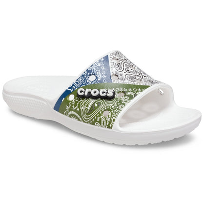 Classic Crocs Bandana Slide